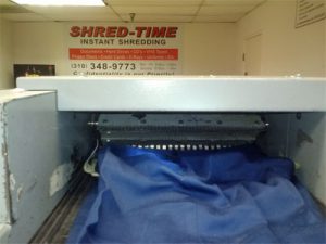 Garment Shredding Machine in Los Angeles, CA