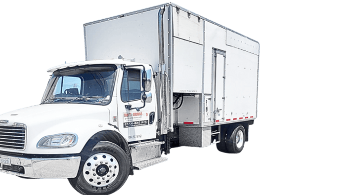 Shredding Truck from Shred Time for Professional Shredding Services in Los Angeles, CA